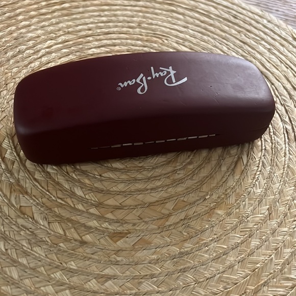 Ray-Ban Hard Cover Burgundy Eyeglasses Case - Picture 5 of 12